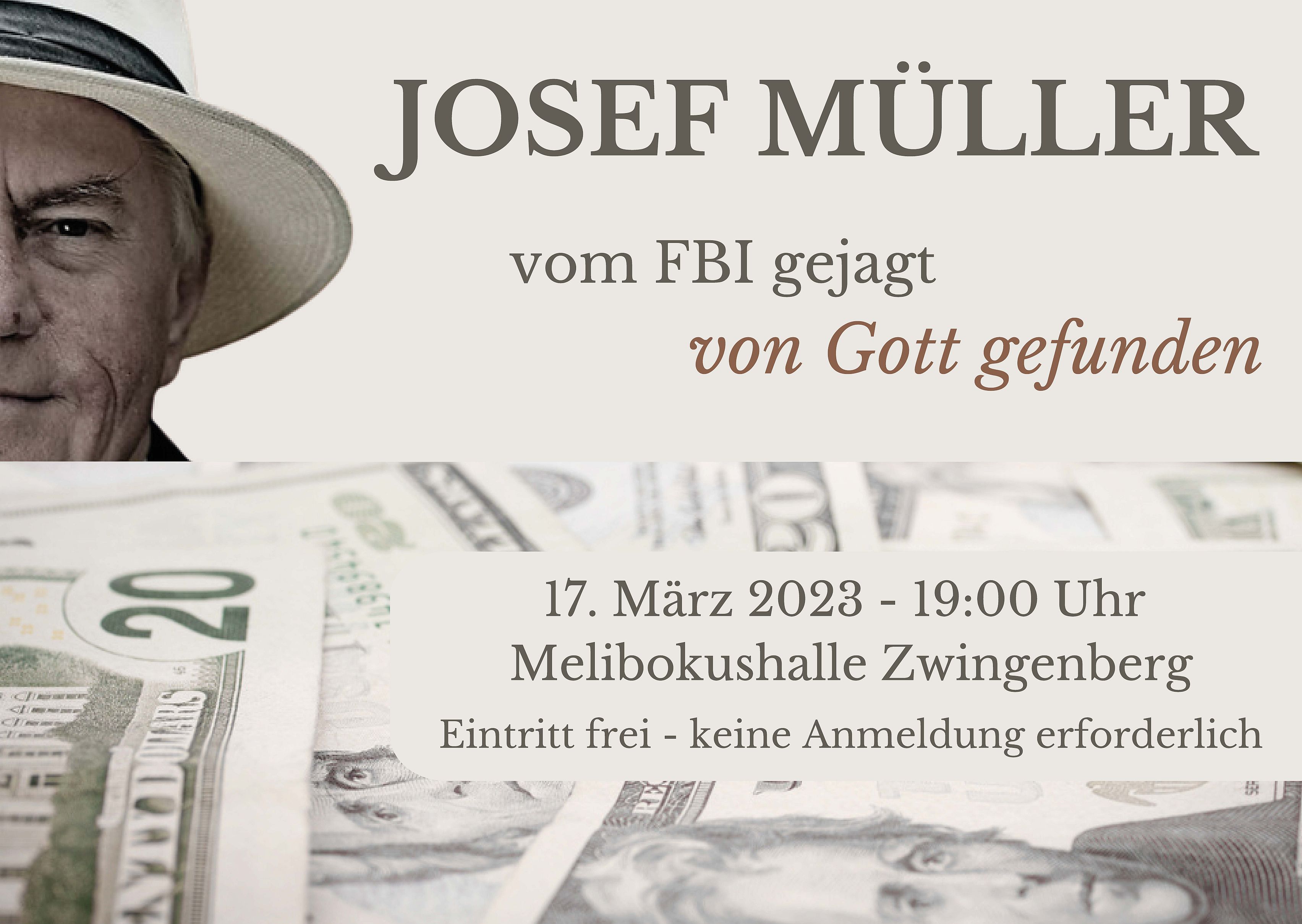 Josef Müller vom FBI gejagt, von Gott gefunden